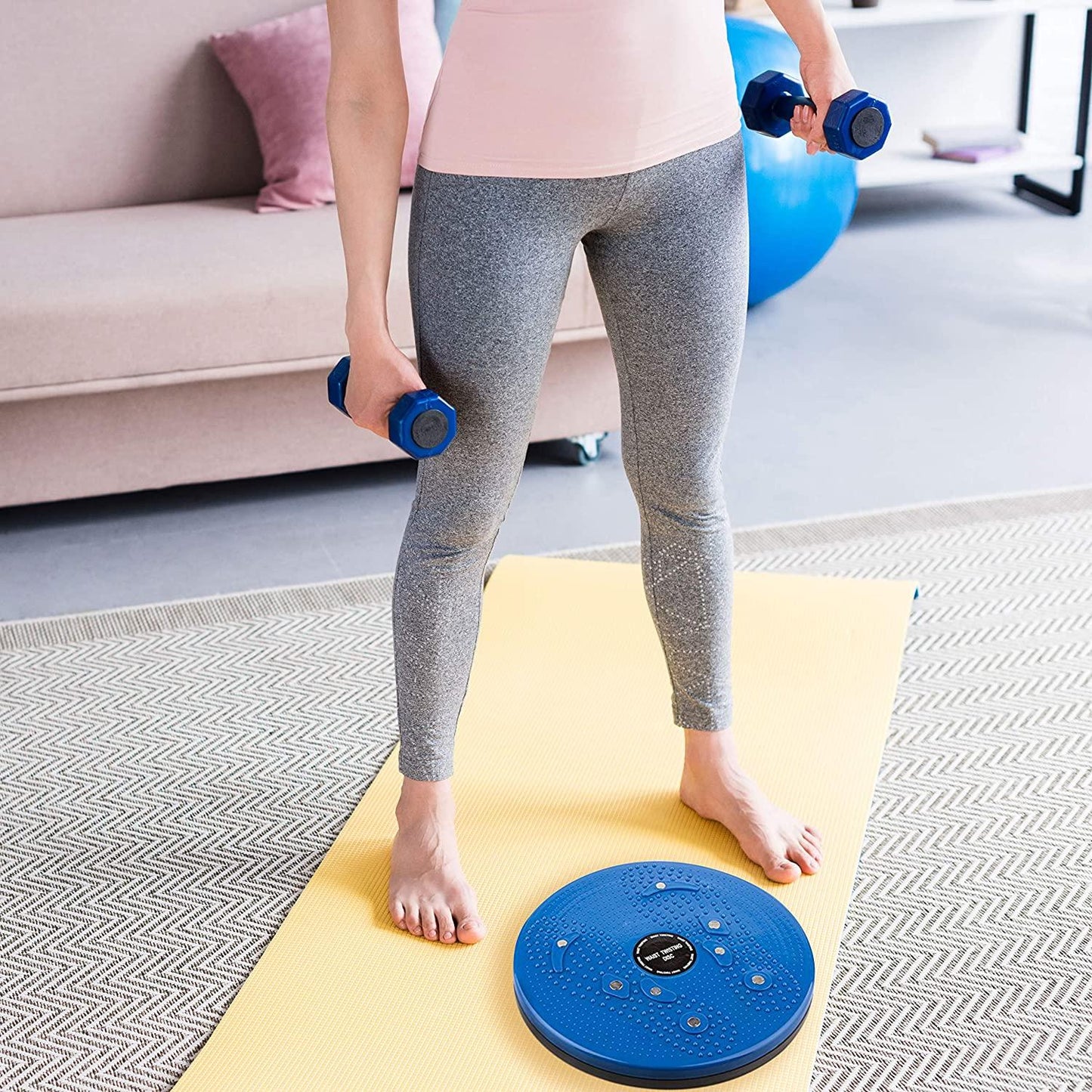 2 in 1 Tummy Twister Exercise Board Pro For Men and Women