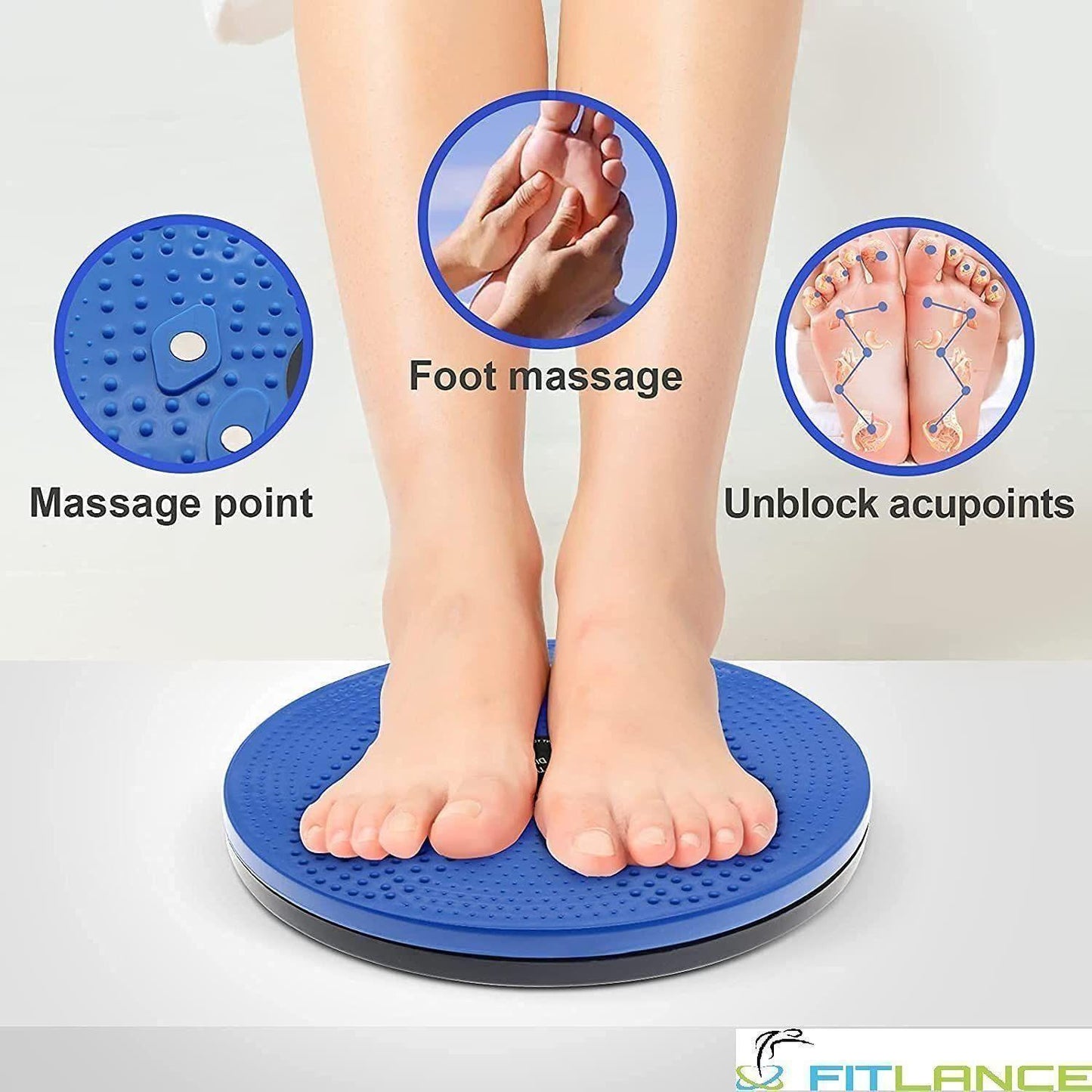 2 in 1 Tummy Twister Exercise Board Pro For Men and Women