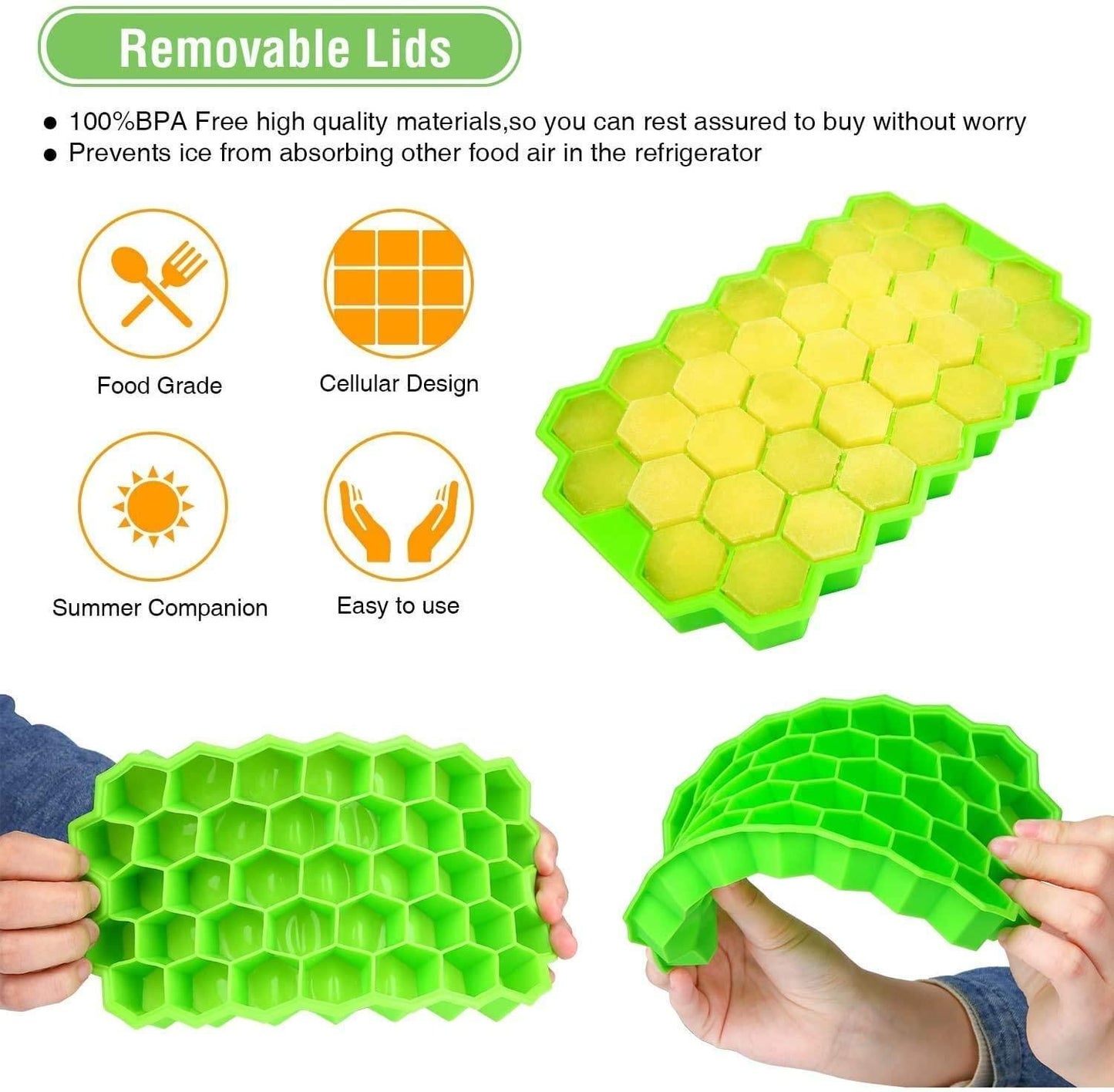 Ball Shape Ice, Moulds- For perfect round ice balls (Buy 1 Get 1 Free)