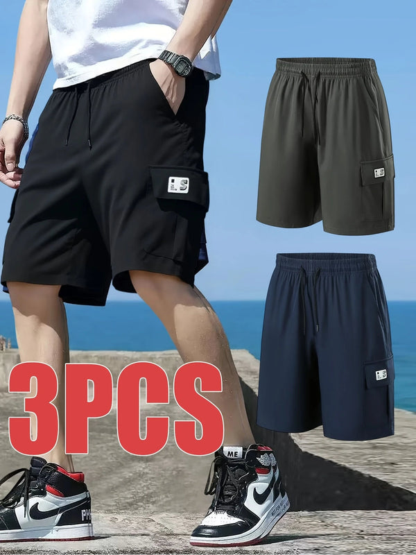 🔥Men's Casual Cargo Shorts ✅ ( Buy 1 Get 2 Free )🔥