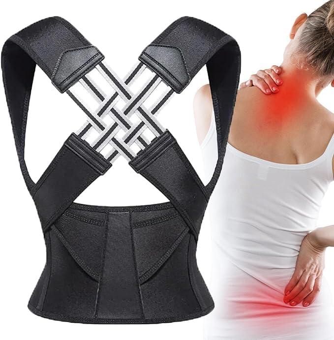 Adjustable Back Posture Pain Belt Women Men