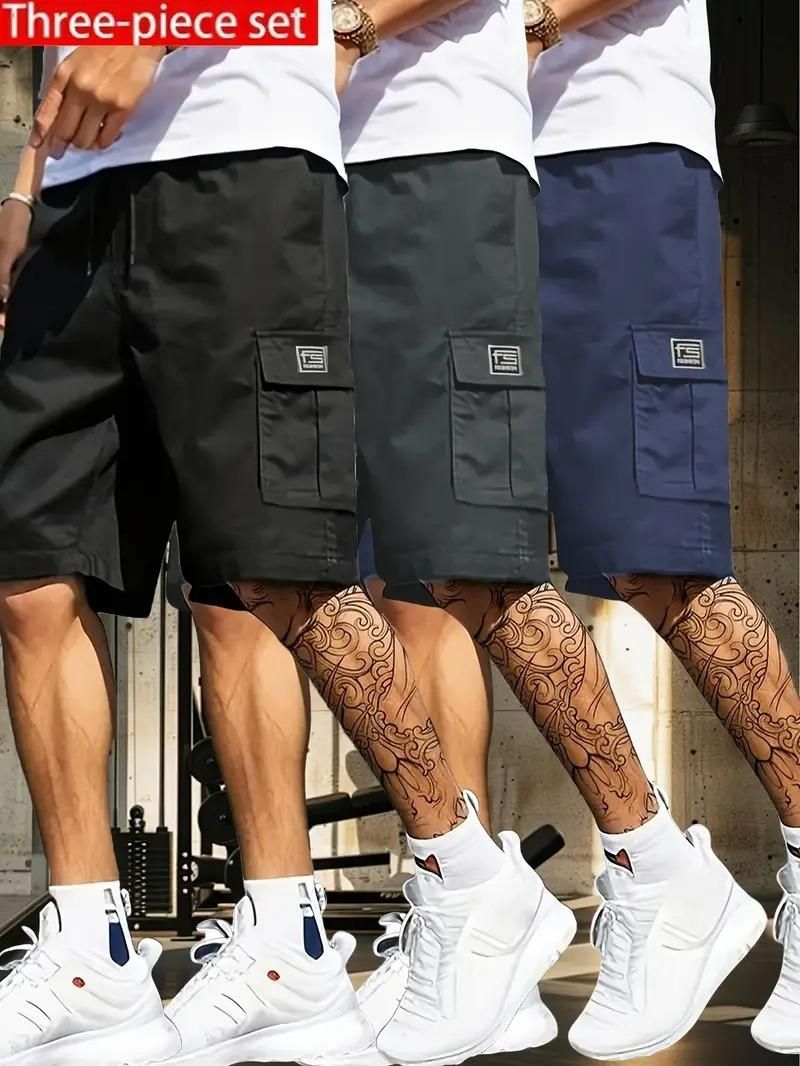 🔥Men's Casual Cargo Shorts ✅ ( Buy 1 Get 2 Free )🔥