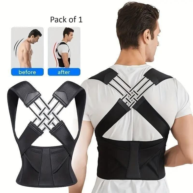 Adjustable Back Posture Pain Belt Women Men