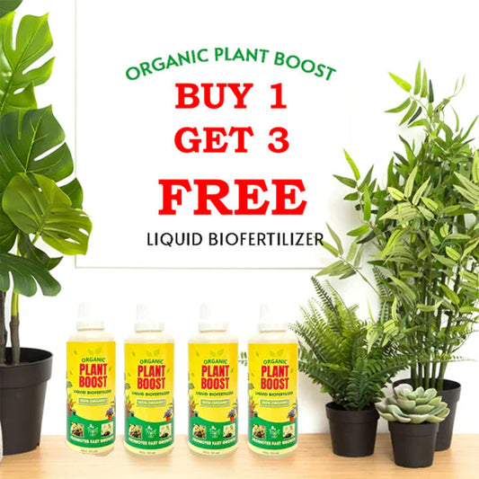 Organic Plant Boost Liquid Bio fertilizer (Buy 1 Get 3 Free)