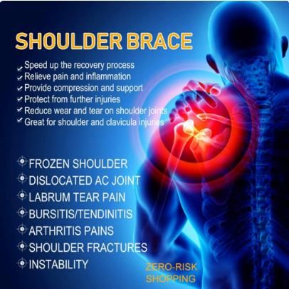 ✅Shoulder Support Back Brace✅  PAIN RELIEF Shoulder Support Back Brace (DOCTOR'S CHOICE) INSTANT RELIEF✅