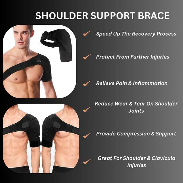 ✅Shoulder Support Back Brace✅  PAIN RELIEF Shoulder Support Back Brace (DOCTOR'S CHOICE) INSTANT RELIEF✅