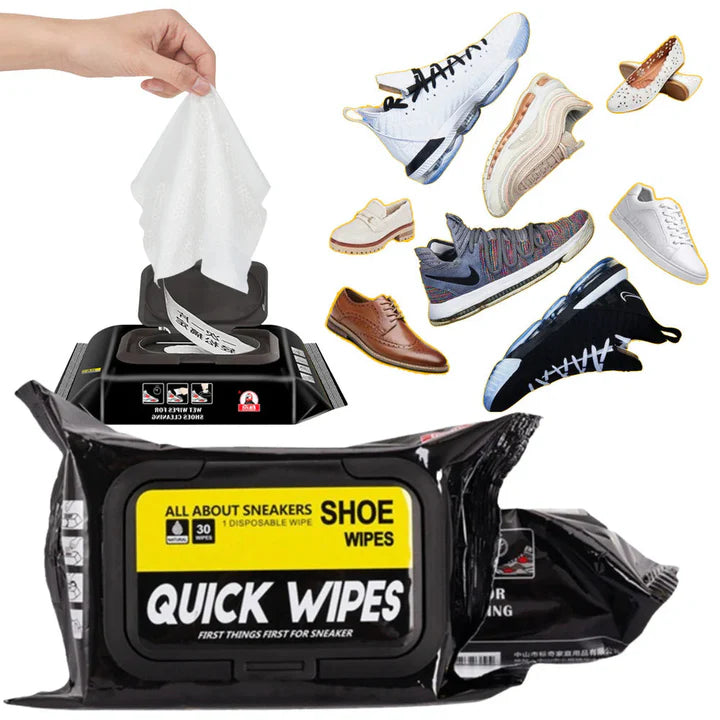 Natural Sneaker & Shoe Cleaner Wipes ( Buy 1 Get 1 Free )